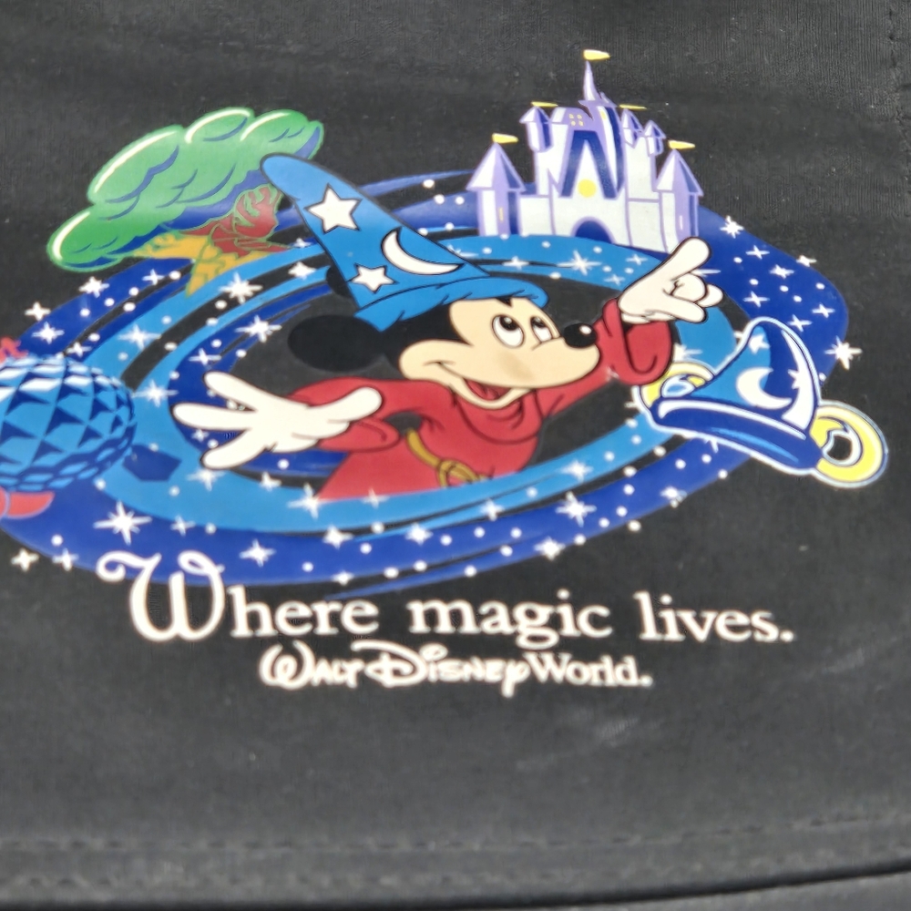 Disney Multi Pocket 15" x 13" Drawstring, Rugged Material, Lightweight, Backpack - Picture 3 of 10